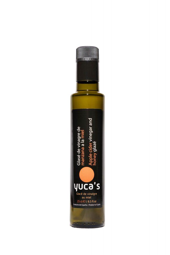 Yucas Glase de vinagre de manzana a la miel