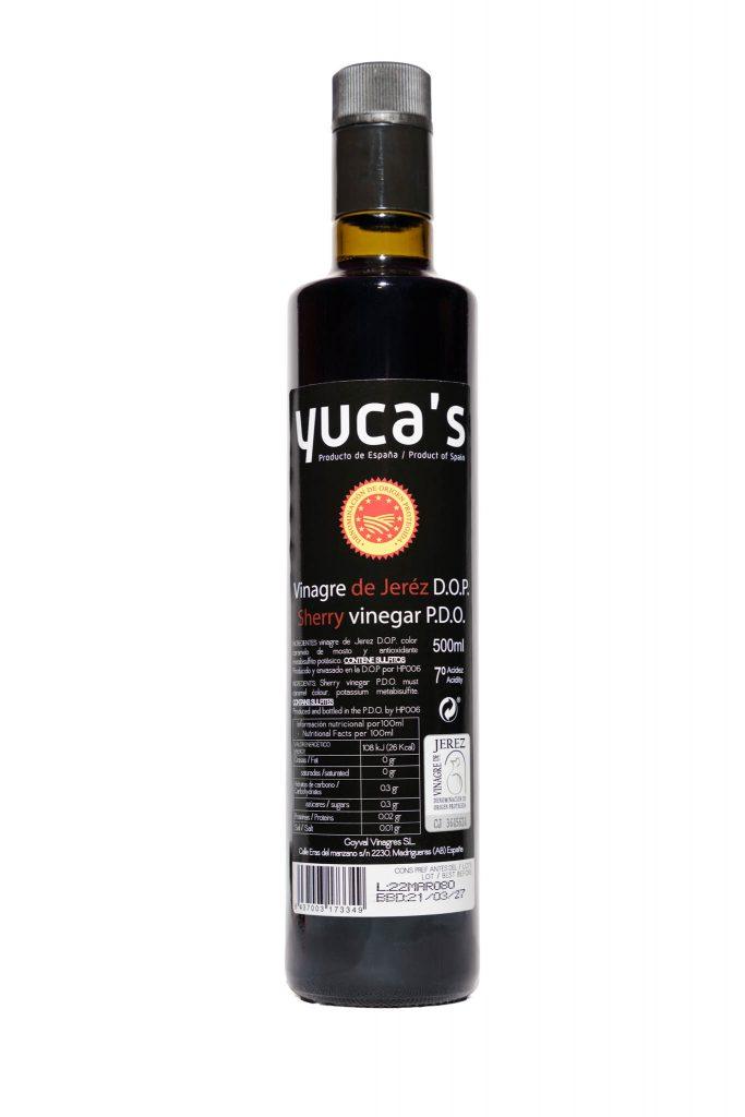 Yucas Vinagre de Jerez D.O.P. 500ml