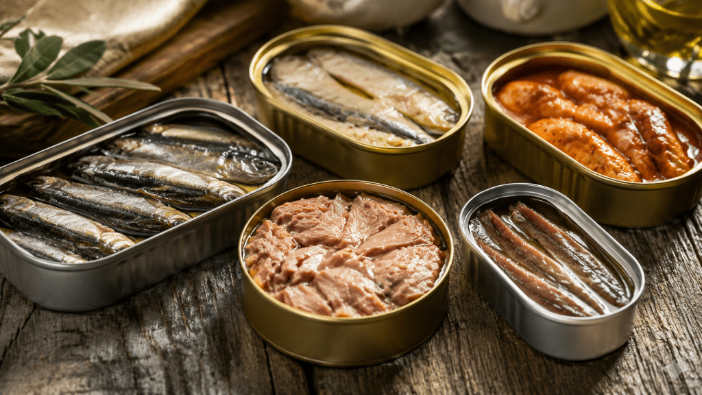 conservas de pescado