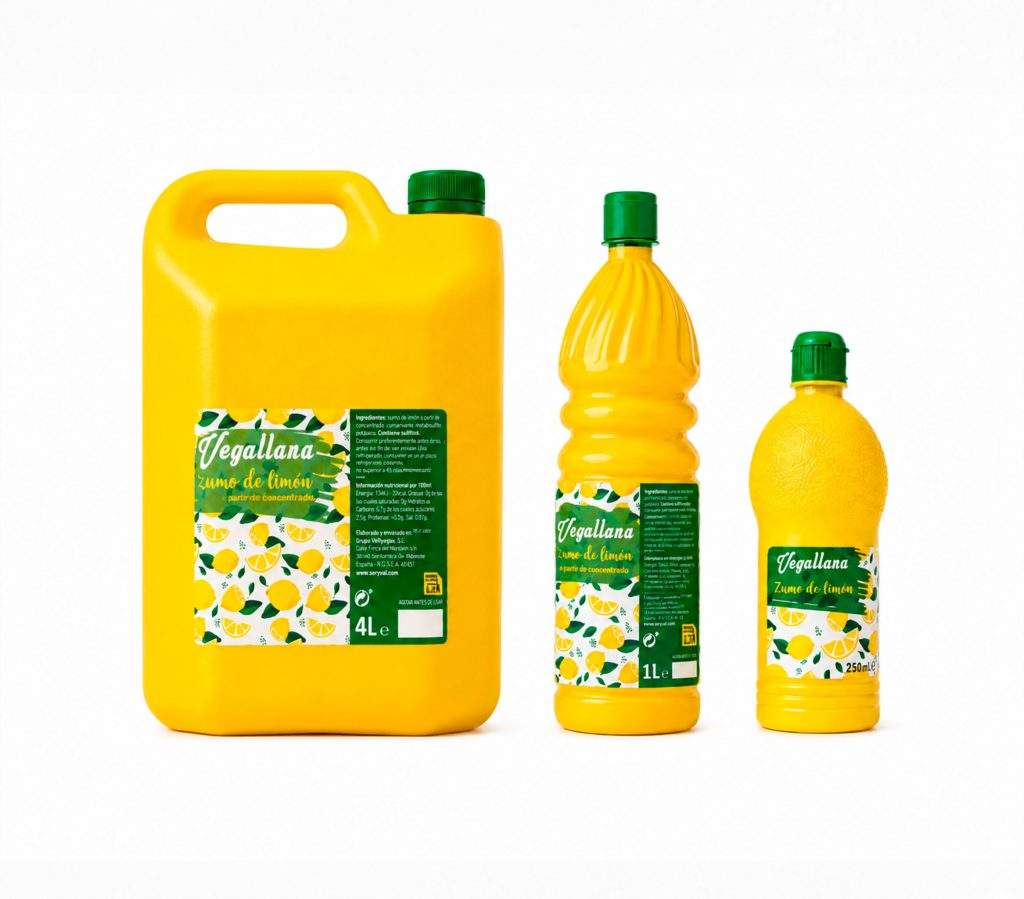 vegallana zumo de limon